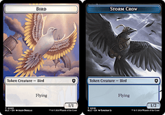 Bird (0003) // Storm Crow (0018) Double-Sided Token